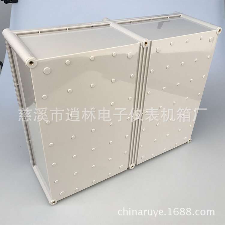 电子仪表外壳 塑料防水盒 室外仪器工控箱 96号165*380*480