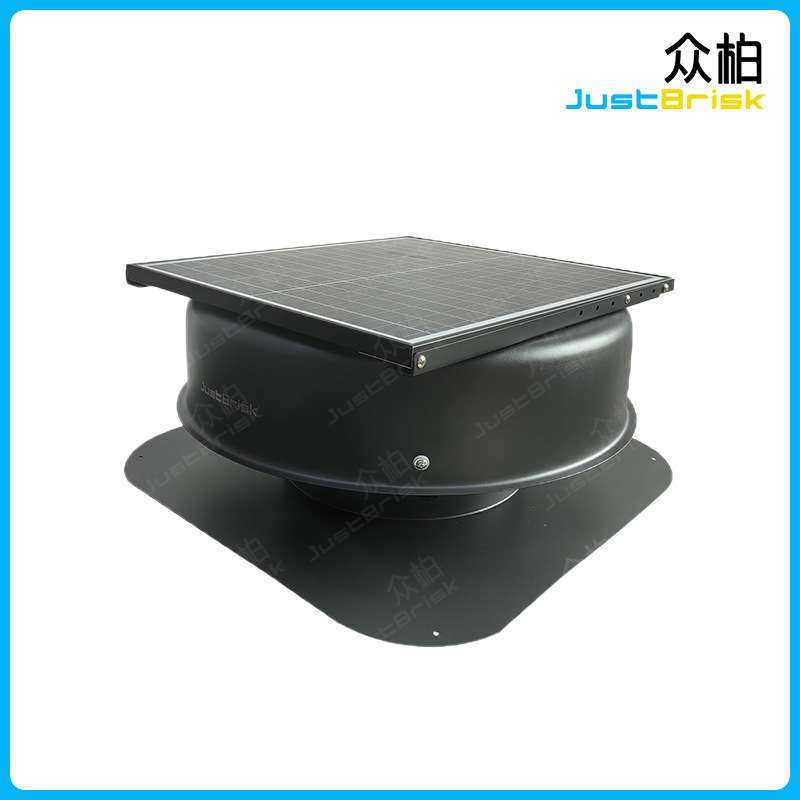 众柏JustBriskSolar Roof Fan太阳能屋顶排气扇阁楼通风机换气扇