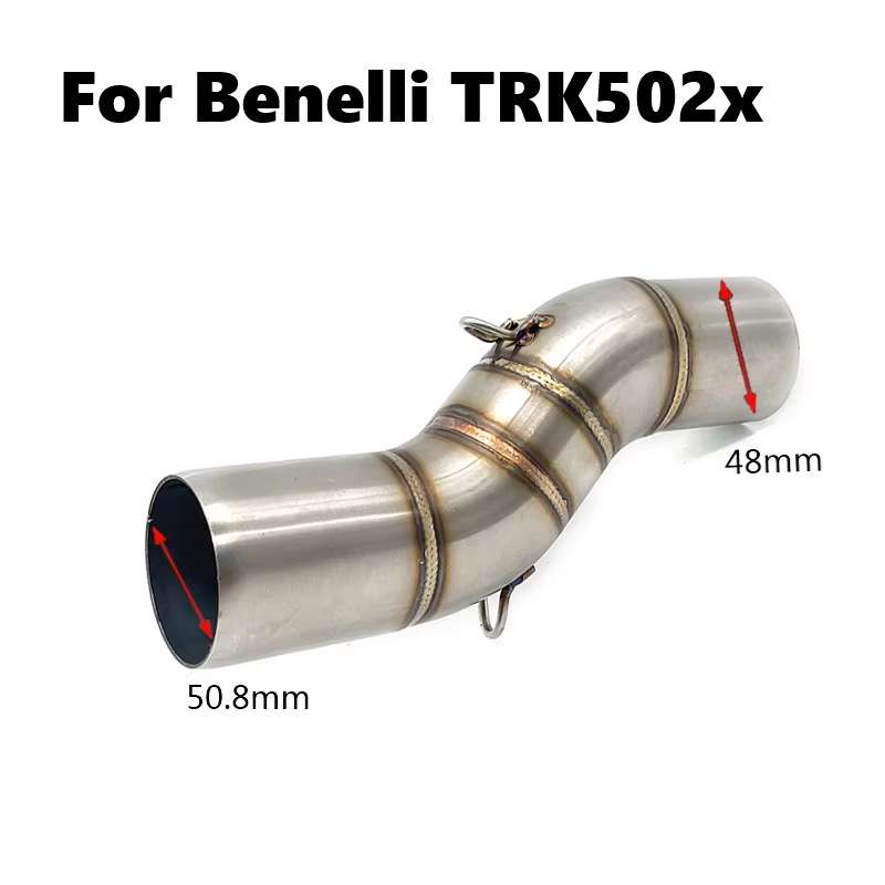 适用TRK 502X贝纳力专用高位排气管国产拉力改装无损直上中段尾段