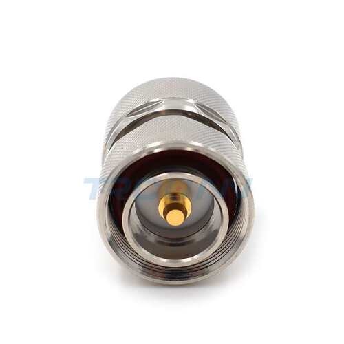 全铜射频大连接器转接头DIN型转716公 716-JJ L29馈线互调转换头