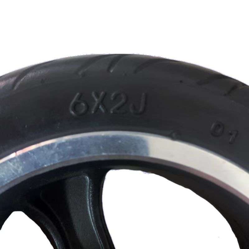 快轮FO加宽后轮6x2实心轮子电动滑板车145x40实心胎轮毂轮胎