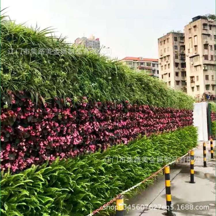 地铁市政绿化墙立体景观户外垂直绿化工程围挡真植物墙绿植墙地产