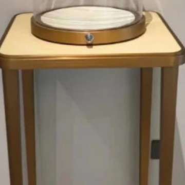 珠宝展示柜带灯黄金首饰展示柜柜台金银饰品不锈钢柜带灯