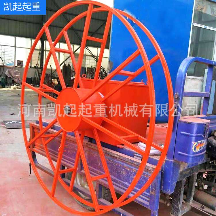 弹簧式电缆卷筒起重机行车龙门吊天车滚筒卷线器盘线器电缆卷筒