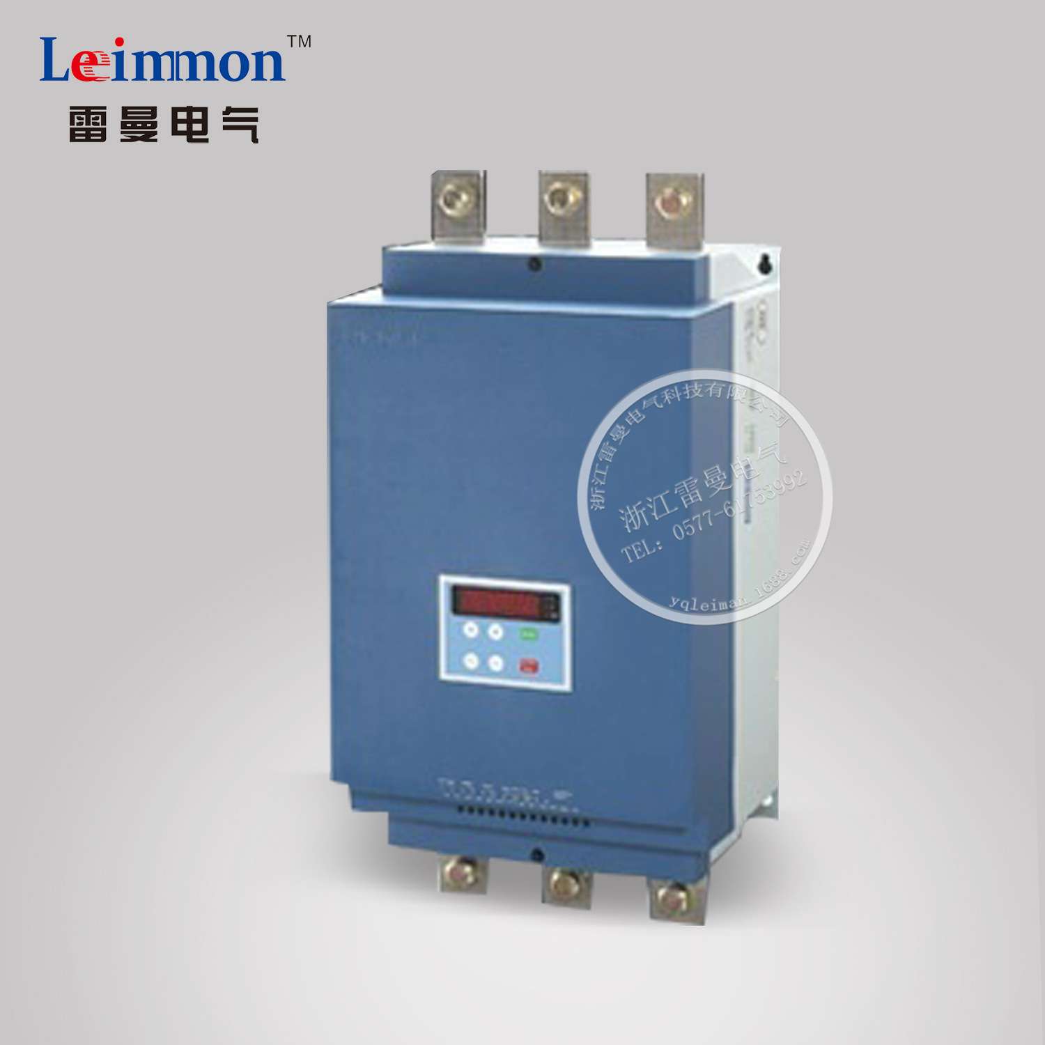 雷曼软启动器 5.5KW~600KW中文液晶显示软启动器LMJR6