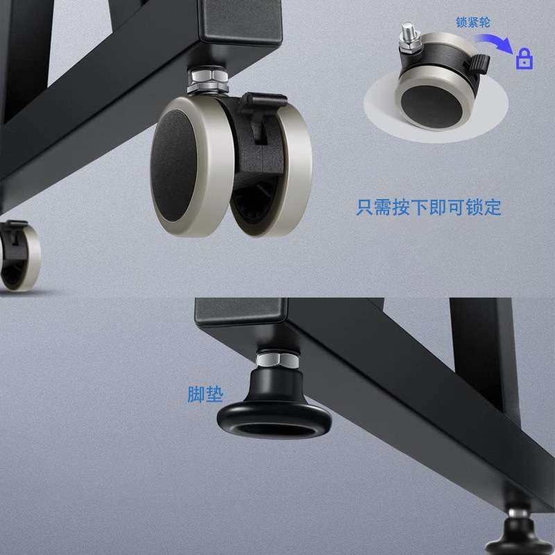 Z型钢琴架重型键盘支架可调节便携式数码钢琴架适合54-88键电钢琴图片