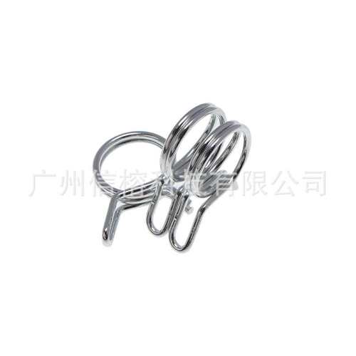 燃油管软管弹簧夹套装 250pcs盒装铁镀锌双钢丝弹簧管夹Φ5-Φ14