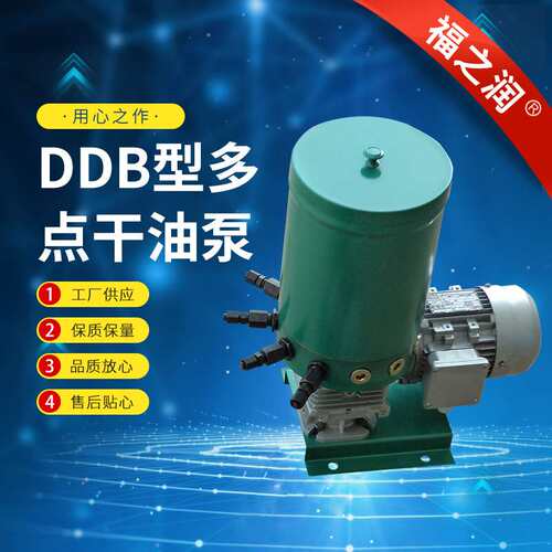 DDB电动多点干油泵 润滑泵DDB-2/4/6/8/10/12黄油泵电动柱塞泵