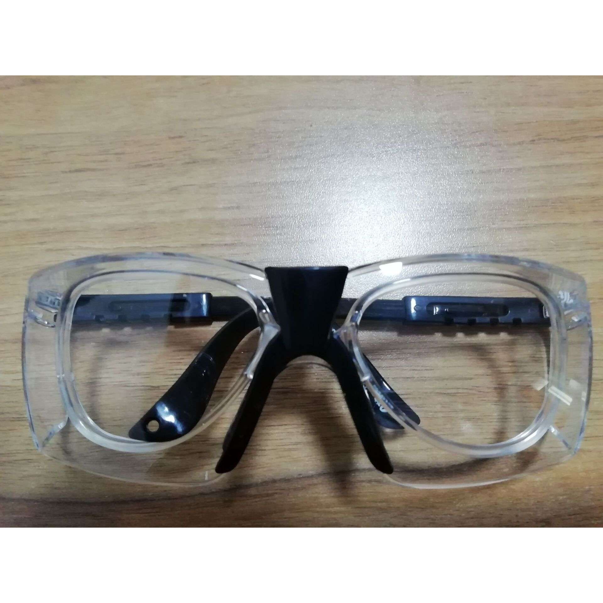 双层防护眼镜(可配近视镜片)安全防冲击防刮擦防雾眼镜骑行挡风