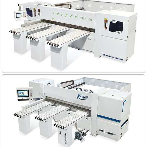 KH828电子开料锯精密推台锯木工机械重型快速电脑裁板锯智能