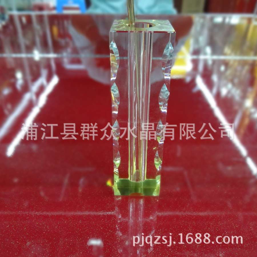 玻璃花瓶透明水养玫瑰鲜花干花插花桌面装饰客厅摆件