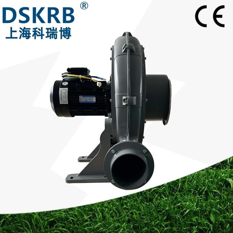科瑞博直流有刷无刷电机电池驱动风机12V24V36V48V60V中压鼓风机