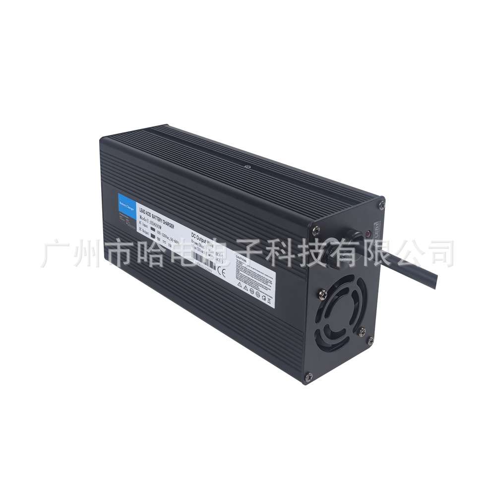 用于电动汽车的LiFePO4电池充电器 600W 12V25A铝壳多电压输出