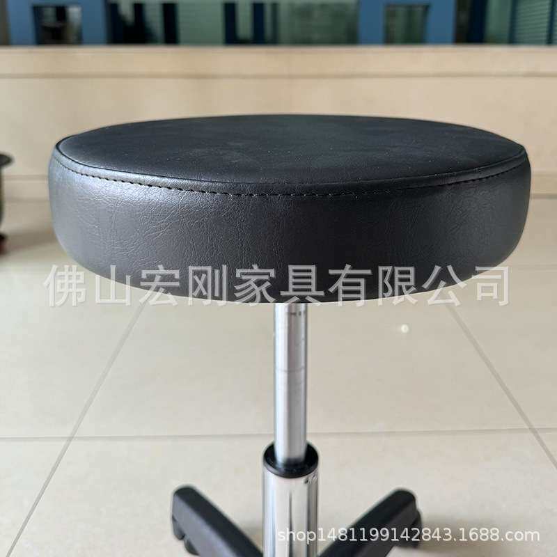 多功能修脚美甲技师矮凳修脚脚凳矮凳板凳托脚凳滑轮修车凳专业椅