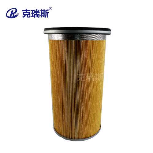 克瑞斯过滤铁端盖空压机空气滤芯压缩机空气滤芯A820