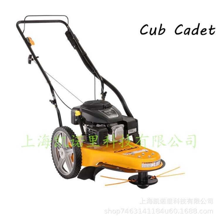 22寸’钢底盘手推式Kohler XT775动力打草绳 轮式打草机
