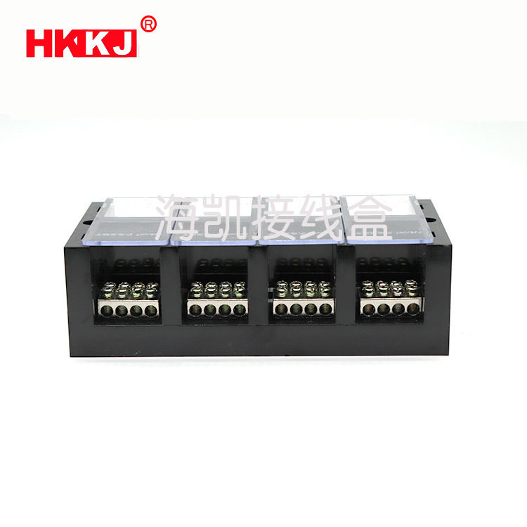 海凯FJ6/JHT-2504/4三相四线四表户计量箱接线盒4进16出端子
