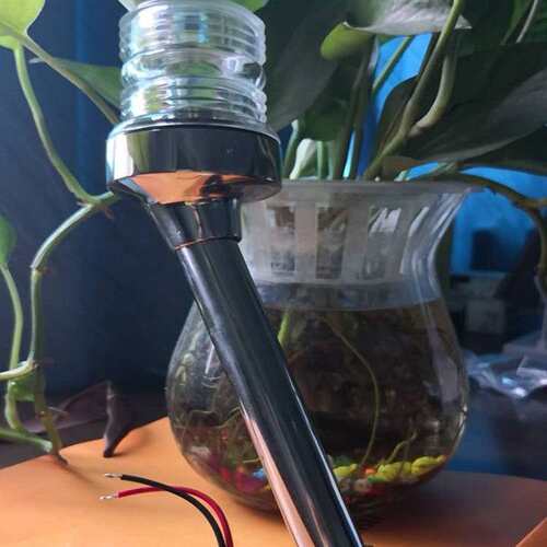 E09101-9 不锈钢316 带支架环照灯 LED款 12V 2.5W 弯头斜座