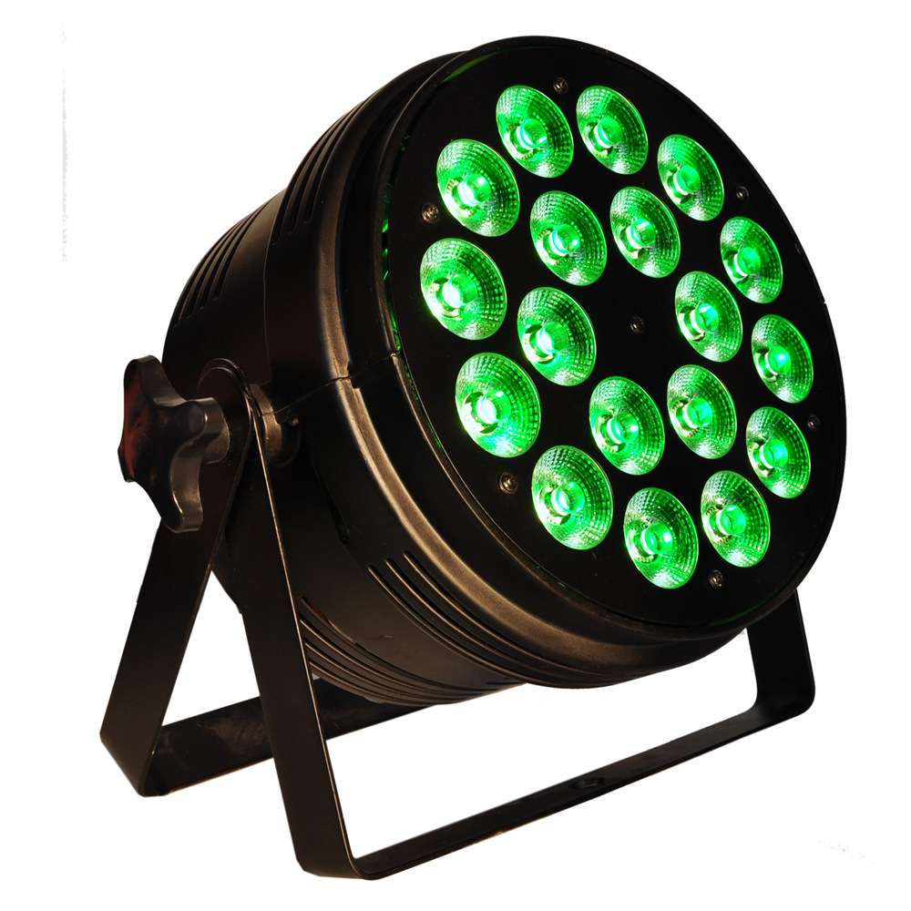 跨境直供混色LED帕灯 18颗12W 15W 18W灯珠 铸铝外壳舞台照明灯具