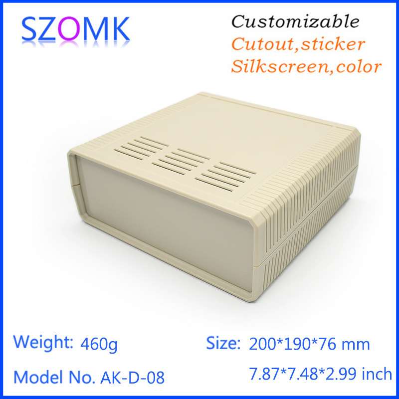 奥科姆壳体塑料防水外壳台式仪表壳系列200X190X76mm塑料壳体 D08