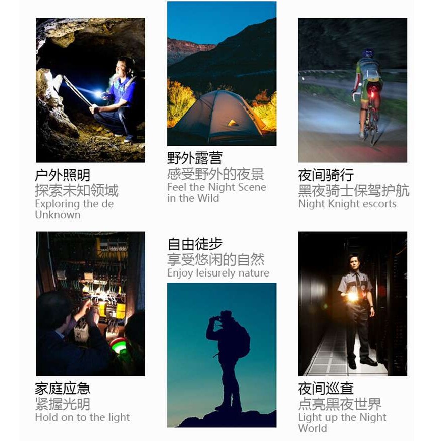 华荣 BAD1021 6/3W LED 多功能防爆工作灯充电巡逻手电筒