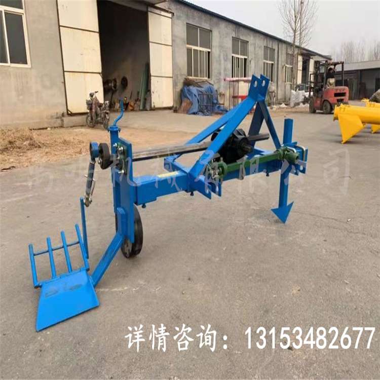 大葱收获机四轮拖拉机带的收葱机 大姜大葱起收机震动抖土收获机
