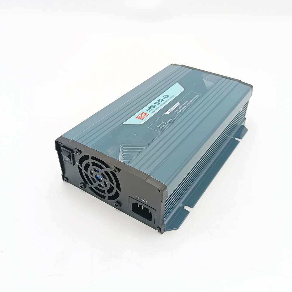 现货明纬电源NPB-1200-12/24/48V W充电器ul认证24v1000w开关电源