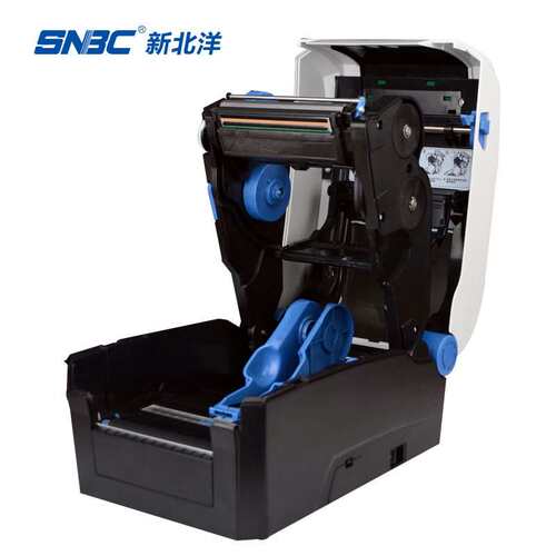 SNBC新北洋BTPLT330 LT320珠宝吊牌水洗唛亮白铜版纸标签打印机