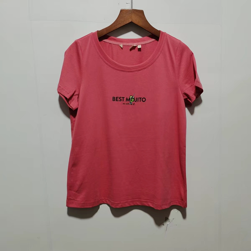 A女装撤柜2023夏季新款休闲百搭短袖纯棉时尚T恤L2T053
