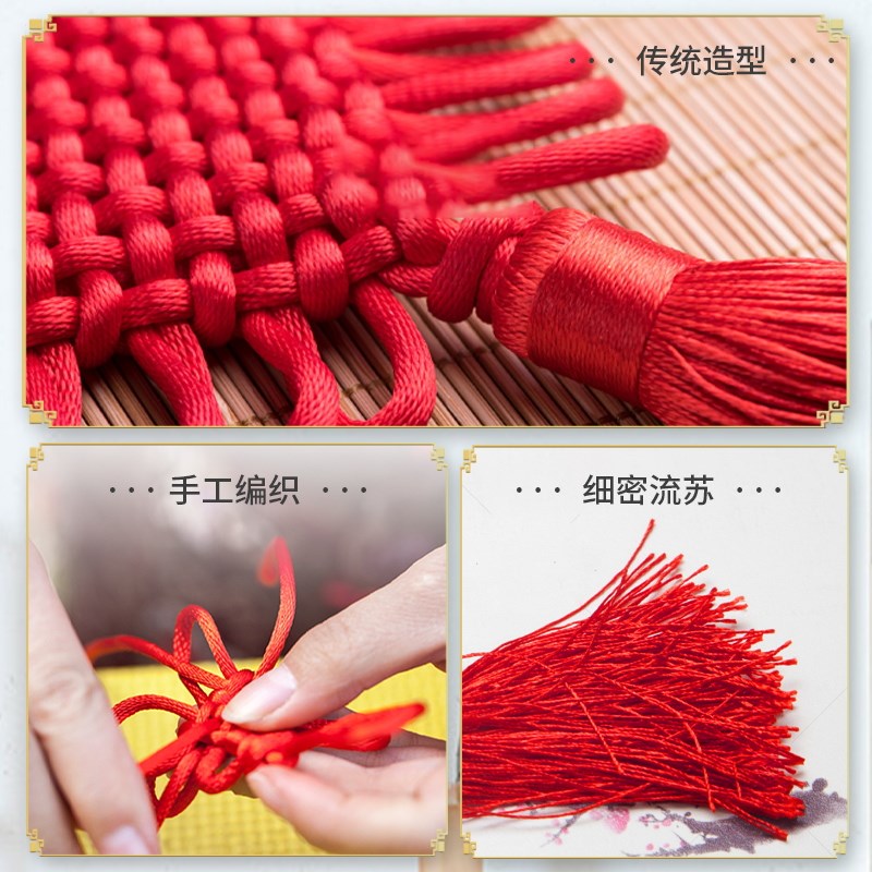 中国结企业礼品logo定制挂钟家用钟饰表挂墙时钟客厅创意个性钟表