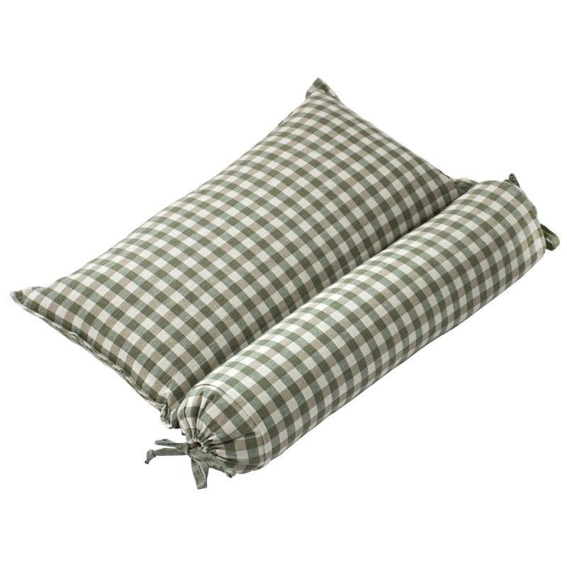 天然山苍子枕头贴合颈椎装有中药材颈枕决明子黄荆子有籽木棉枕芯