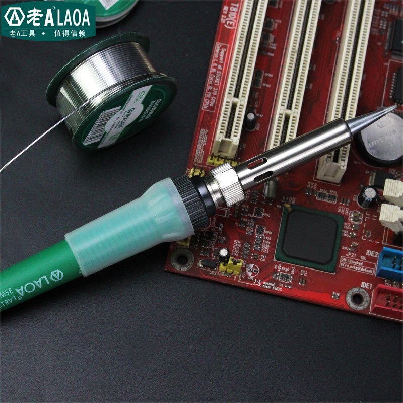 老A工具 工业型陶瓷恒温高温电烙铁烙铁头配件25W35W内热式多套餐