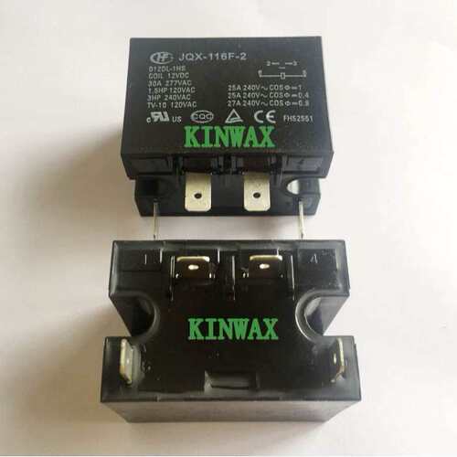 HF116F-2/220/240AP-2HT 两组常开25A法兰安装继电器
