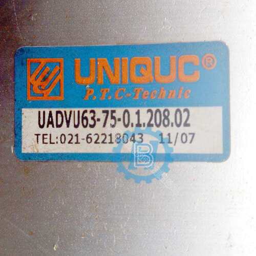 UNIQUC优力克气缸DCB160-M-2500-TC-Y-LN21Rx2