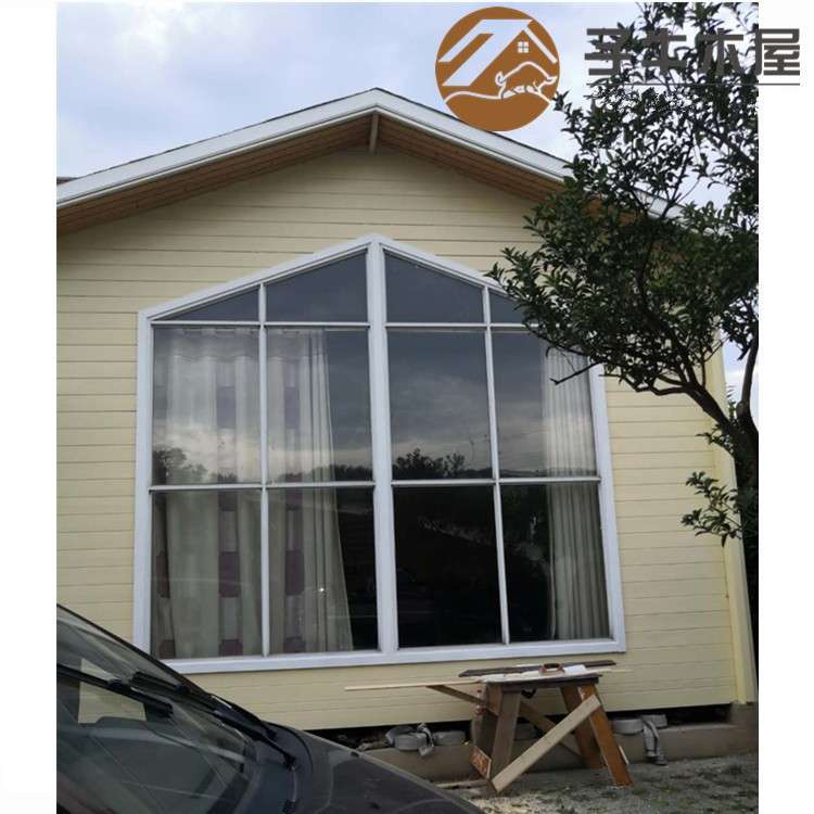 新款户外简约木屋组装接待中心木制办公楼 商业组合木屋