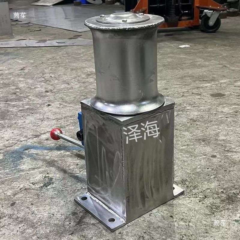 船用液压小型起锚立式不锈钢起网机起绳机起笼单轮全套机械油箱