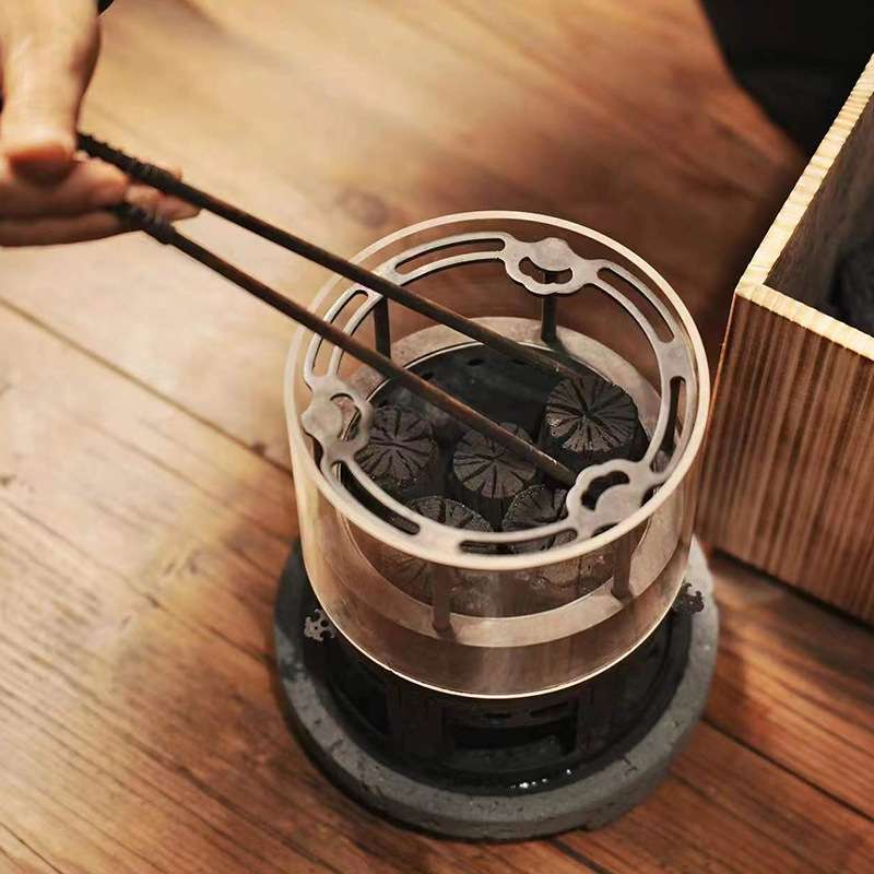 炉事可观炭火围炉煮茶炉家用室内烧水碳炉茶道配件烧烤炭炉小火炉