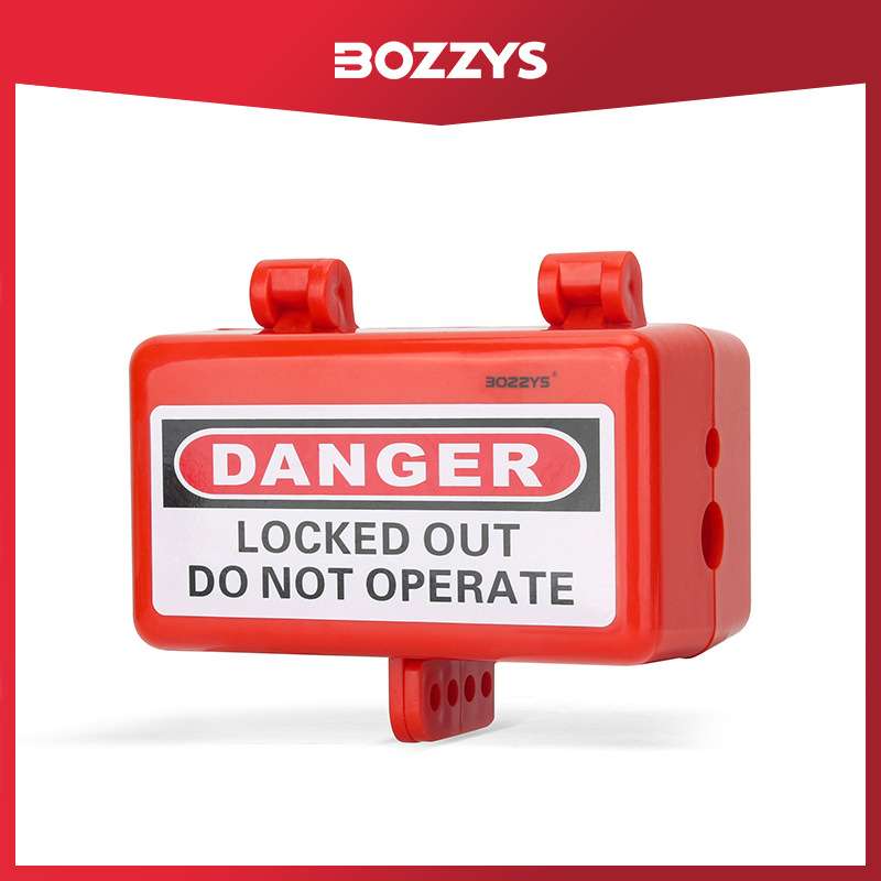 BOZZYS工业安全锁具loto挂牌上锁电器插头锁电气电源插头锁盒