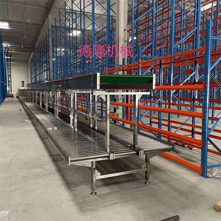 动力无动力滚筒流水线手推线滚筒输送机不锈钢滚轴线托辊输送线