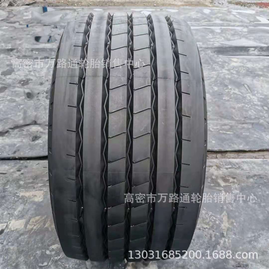 双钱445/45R19.5全钢丝真空卡车轮胎 顺花445/50r22.5 改装宽胎