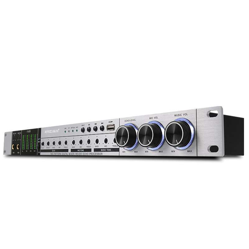 效果器 KTV前级效果器家用K歌数字处理话筒人声混响器Fx8处理器