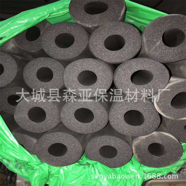 华美橡塑管B2阻燃橡塑保温管防火铝箔橡塑海绵保温管