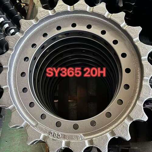 三一挖掘机驱动齿 SY335/SY235挖掘机链轨履带 三一支重轮/引导轮