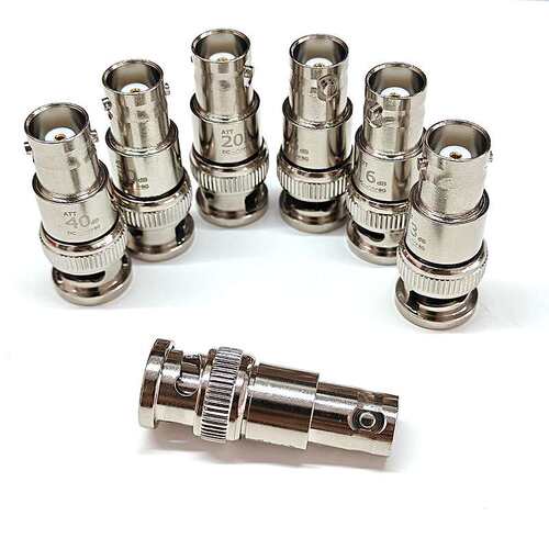 DC-3G BNC同轴固定衰减器2W 1dB 2dB 3dB 5dB 6dB 10dB 20dB 30dB