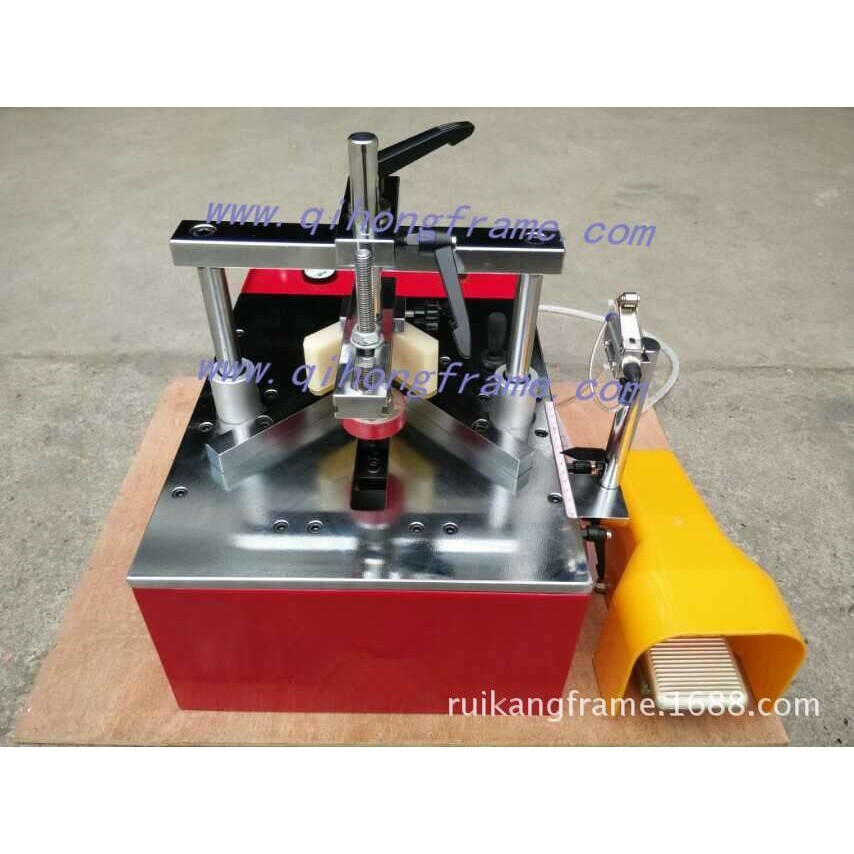 芮康相框机械设备相框钉角机器切角机器十字绣装裱设备字画装裱机