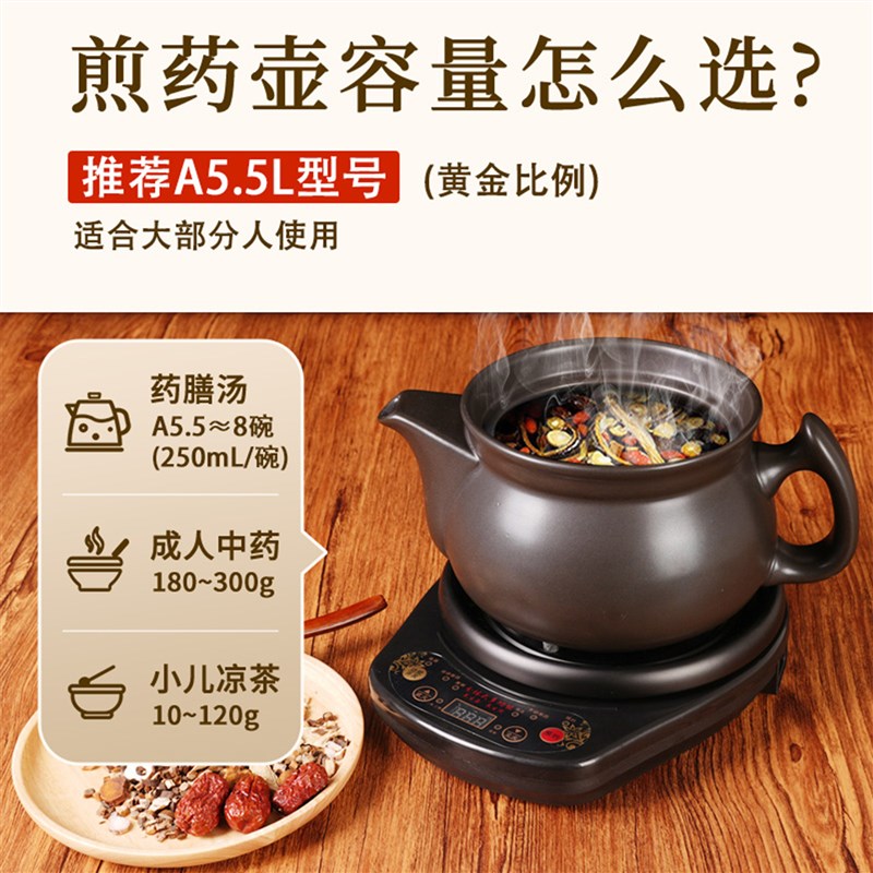 全自动煎药壶智能家用中药煲电煎壶煲药煎锅中医煮熬药罐砂锅炖药