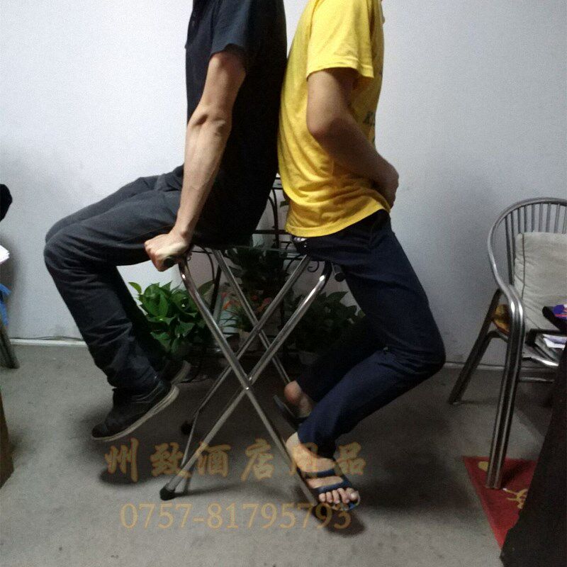 包邮酒店客房行李架加厚不锈钢置物架箱包架子家用落地折叠衣物架