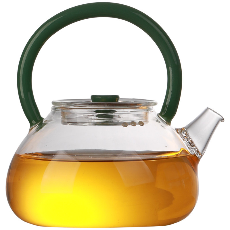 迷你小号玻璃煮茶器功夫茶专用茶具小型烧水壶泡茶专用茶壶耐高温