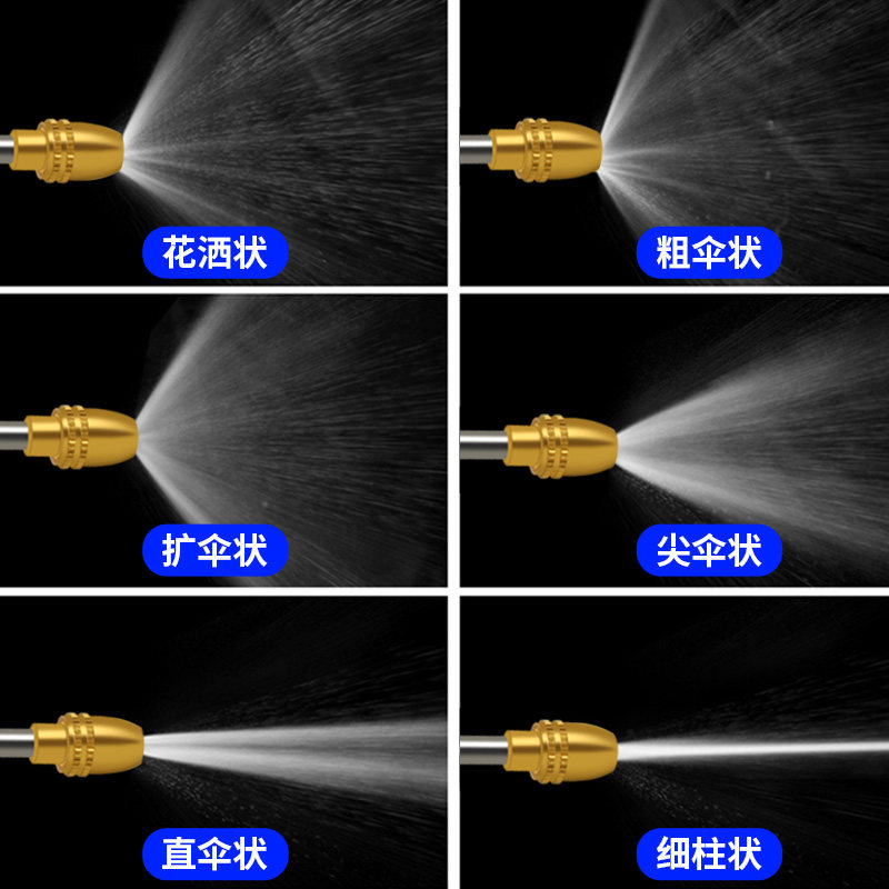 高压洗车水枪家用浇花神器刷车喷头车用水管软管增压自来水冲洗抢