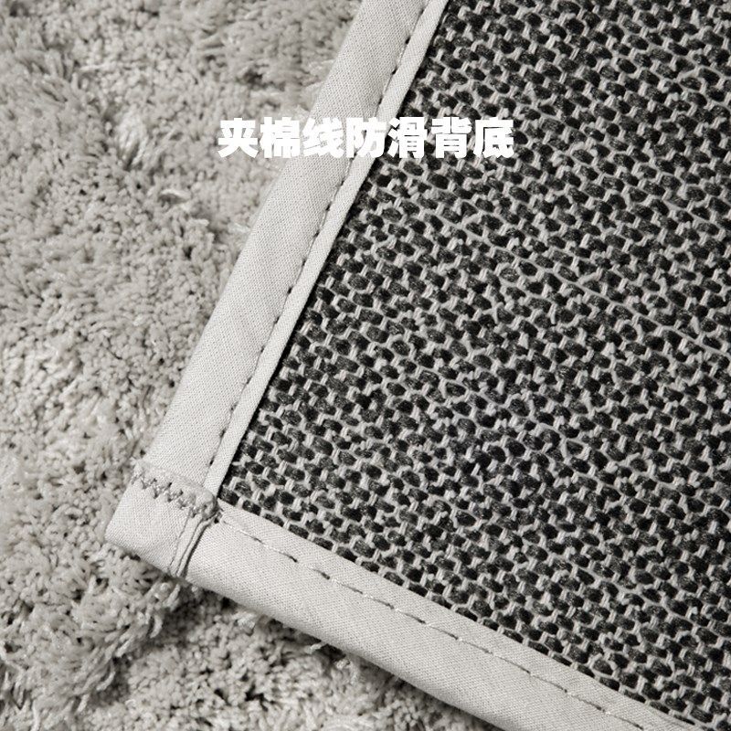 凡尔赛迷宫床边飘窗地毯浴室卫生间地垫进门口吸水防滑可机洗地巾